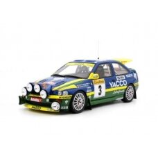 PRE-ORD3R OttO Miniatures Modeliukas 1/18 1996 Ford Escort RS Cosworth *Resin series*, blue/white/green/yellow