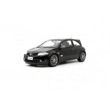 PRE-ORD3R OttO Miniatures Modeliukas 1/18 2005 Renault Megane 2 RS Phase 2 *Resin series*, noir profond gna