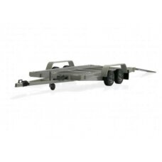 PRE-ORD3R OttO Miniatures Modeliukas 1/18 Car Carrier Trailer, silver/grey