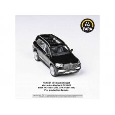 PRE-ORD3R Para64 1/64 2020 Mercedes Maybach GLS *Right Hand Drive*, black (cars in a deluxe Acrylic window box)