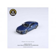 PRE-ORD3R Para64 1/64 Audi E-Tron GT *Left Hand Drive*, ascari blue (cars in a deluxe Acrylic window box)