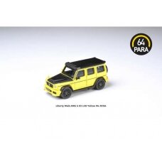 PRE-ORD3R Para64 2018 Liberty Walk AMG G63, yellow (cars in a deluxe Acrylic window box)