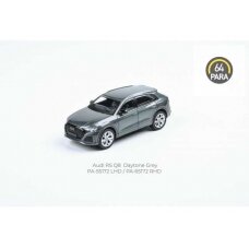 PRE-ORD3R Para64 Audi RS Q8 *Right Hand Drive*, daytona grey (cars in a deluxe Acrylic window box)