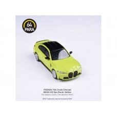 PRE-ORD3R Para64 BMW M3 G80 *Right Hand Drive*, Sao Paulo Yellow (cars in a deluxe Acrylic window box)