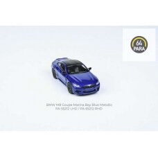 PRE-ORD3R Para64 BMW M8 Coupe *Right Hand Drive*, blue (cars in a deluxe Acrylic window box)