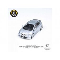 PRE-ORD3R Para64 Honda Civic FN2 Type R *Right Hand Drive*, alabaster silver metallic (cars in a deluxe Acrylic window box)