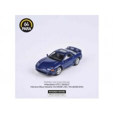 PRE-ORD3R Para64 Mitsubishi 3000GT GTO *Left Hand Drive*, mariana blue metallic (cars in a deluxe Acrylic window box)