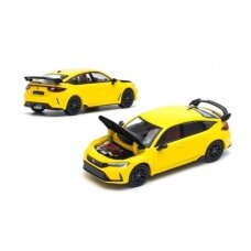 PRE-ORD3R Pop Race Modeliukas 1/64 Honda Civic Type-R FL5, yellow