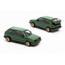 PRE-ORD3R Pop Race Modeliukas 1/64 Volkswagen Golf GTi MKII, oak green