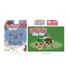 PRE-ORD3R American Diorama Santa's Day Out Figure set, various (Car Not Included !!)