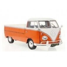 PRE-ORD3R Solido Modeliukas 1/18 1950 Volkswagen T1 Pick Up, orange/white