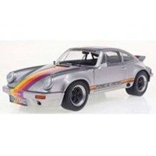 PRE-ORD3R Solido Modeliukas 1/18 1973 Porsche 911 RSR Kremer Rally, silver