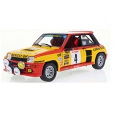 PRE-ORD3R Solido Modeliukas 1/18 1980 Renault 5 Tour de Corse #4 Ragnotti/Andrie, various