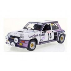 PRE-ORD3R Solido Modeliukas 1/18 1983 Renault 5 TurboLyon Charbonniere #14 Auriol/Nouaille, various