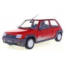 PRE-ORD3R Solido Modeliukas 1/18 1985 Renault 5 GT Turbo MK1, red