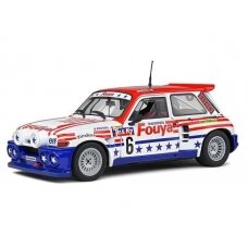 PRE-ORD3R Solido Modeliukas 1/18 1987 Renault 5 Maxi #6 G. Roussel Rallycross, red/white/blue