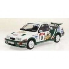 PRE-ORD3R Solido Modeliukas 1/18 1988 #8 Ford Sierra Cosworth Tour de Corse Auriol/Giraudet, white/green