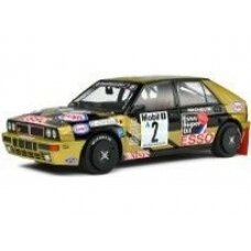 PRE-ORD3R Solido Modeliukas 1/18 1989 Lancia Delta HF Integrale ADAC Rally Deutschland #2, black/gold