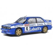 PRE-ORD3R Solido Modeliukas 1/18 1991 #4 BMW M3 (E30) BTCC, blue/white