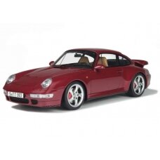 PRE-ORD3R Solido Modeliukas 1/18 1997 Porsche 911 (993) Turbo, arena red