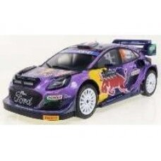 PRE-ORD3R Solido Modeliukas 1/18 2022 Ford Puma Rally 1 Hybrid Purple Rally Monte Carlo, black/purple/yellow