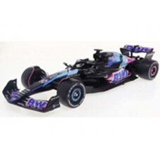 PRE-ORD3R Solido Modeliukas 1/18 2024 Alpine A524 Presentation F1, Esteban Ocon, blue/pink