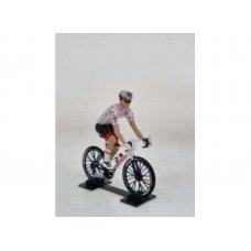 PRE-ORD3R Solido Modeliukas 1/18 2024 Tour de France Maillot A Pois, white/red