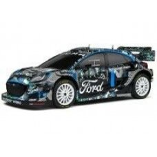 PRE-ORD3R Solido Modeliukas 1/18 Ford Puma Rally 1 Hybrid Black Goodwood Festival of speed 21, black/grey/blue