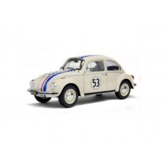 PRE-ORD3R Solido Modeliukas 1/18 Volkswagen Beetle 1303 Herbie #53, creme/blue