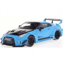 PRE-ORD3R Solido Modeliukas 1/43 2019 Nissan GTR35 Liberty Walk Silhouette, blue