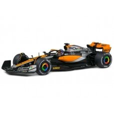 PRE-ORD3R Solido Modeliukas 1/43 2023 McLaren MCL60 F1 #81 O. Piastri Great Britain GP, orange/black