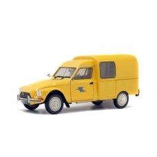 PRE-ORD3R Solido Modeliukas 1984 Citroen Acadiane *La Poste*, yellow