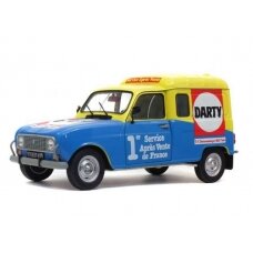 PRE-ORD3R Solido Modeliukas Renault 4 LF4 *Darty*, blue/yellow