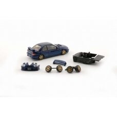 PRE-ORD3R BM Creations Modeliukas Subaru Impreza WRX Type R 3, 4-6 left hand drive, blue