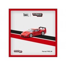 PRE-ORD3R Tarmac Modeliukas 1/64 Ferrari F40 LM, red