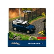 Tarmac Modeliukas 1/64 Land Rover Defender 110, blue