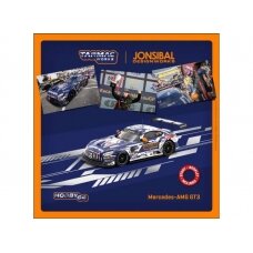 PRE-ORD3R Tarmac Modeliukas 1/64 Mercedes AMG GT3 Macau GT Cup 2022 winner, blue/white