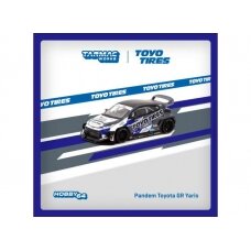 PRE-ORD3R Tarmac Modeliukas 1/64 Pandem Toyota GR Yaris *TOYO Tires*, black/blue