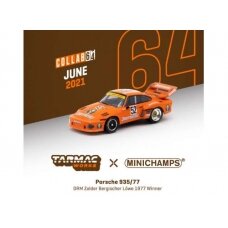 Tarmac Modeliukas 1/64 Porsche 935/77 #52 Winner DRM Zolder Bergischer Lowe 1977, orange