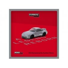 PRE-ORD3R Tarmac Modeliukas 1/64 Porsche 993 Remastered by Gunther Werks, grey