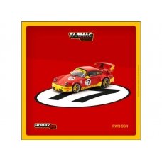 PRE-ORD3R Tarmac 1/64 Porsche RWB 964, red/yellow