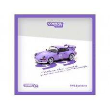 PRE-ORD3R Tarmac Modeliukas 1/64 Porsche RWB Backdate, violetta