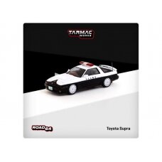 Tarmac Modeliukas 1/64 Toyota Supra Japan Police Car, white/black