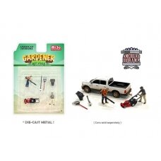 PRE-ORD3R American Diorama the Gardener Figure set (Car Not Included !!)