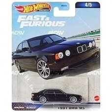 Hot Wheels Premium Modeliukas 1991 BMW M5 E34 Fast & the Furious (yra Sandėlyje)