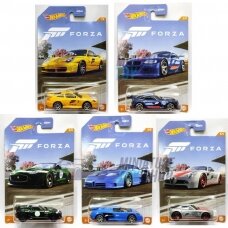 Hot Wheels Modeliukas Forza Assortment (Porsche, BMW, Alfa Romeo, Bugatti, Jaguar) (SKILĘS BMW blisteris) (yra Sandėlyje)