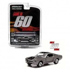 PRE-ORDER Greenlight Modeliukas 1967 Ford Mustang Shelby GT500 Gone in Sixty Seconds (2000) *Eleanor*, grey with black stripes