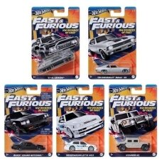 Hot Wheels Fast Furious, 5 vnt.