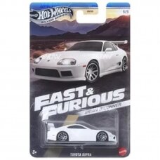 PRE-ORDER Hot Wheels Mainline Brian O`Conner Fast and Furious 2024 Modeliukas Toyota Supra Brian, white