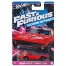 Hot Wheels Modeliukas Fast and Furious Custom Corvette Stingray Coupe, red